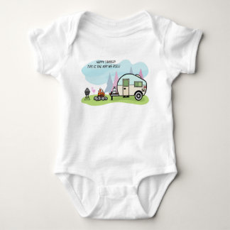 BABY BODYSUIT CAMPER FAMILIE MATCHING