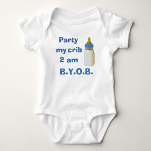 Baby Bodysuit - feest van mijn wieg 2 uur - BYOB