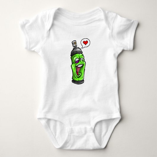 Baby Bodysuit lak verf (Voorkant)