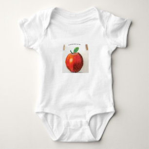 Baby Bodysuits Apple Je bent lief recht op kern