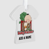 Baby boer met eend ornament (voorkant)