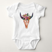 Baby Boho Longhorn Romper (Voorkant)
