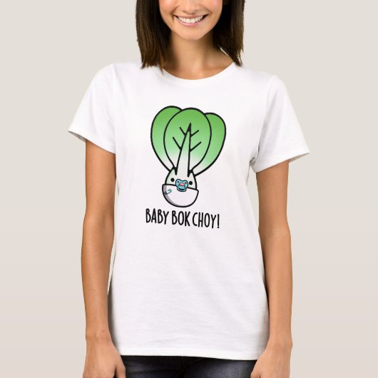 Baby Bok Choy Funny Veggie Pun T-shirt (Voorkant)