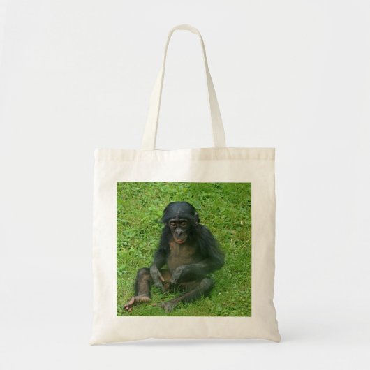 Baby Bonobo Canvas tas (Voorkant)