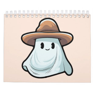 Baby Boo Cowboy Ghost Halloween Collectie Kalender