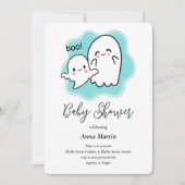 Baby Boo Ghost Shower Invitation (Devant)