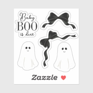 Baby Boo is te wijten Halloween Shower Accent Stic Sticker
