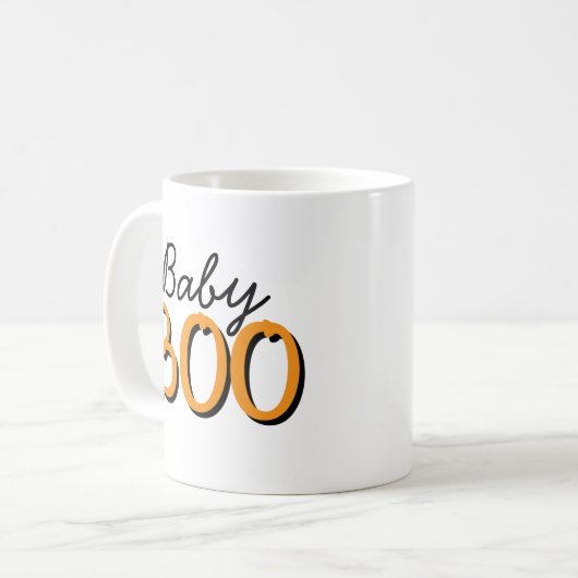 Baby Boo Mok – Schattigee koffiebeker cadeau voor  (Voorkant links)
