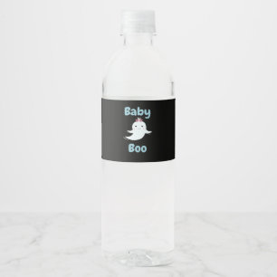 Baby Boo Schattig Halloween Geschenk voor Kinderen Waterfles Etiket