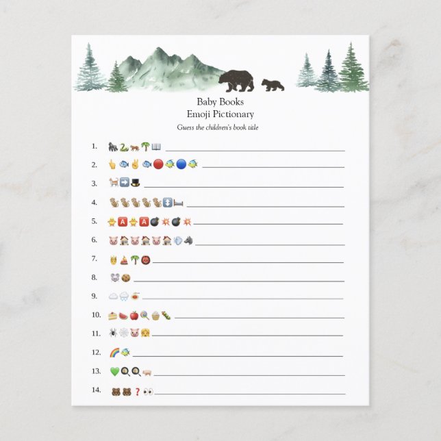 Baby Books Emoji Game (Voorkant)