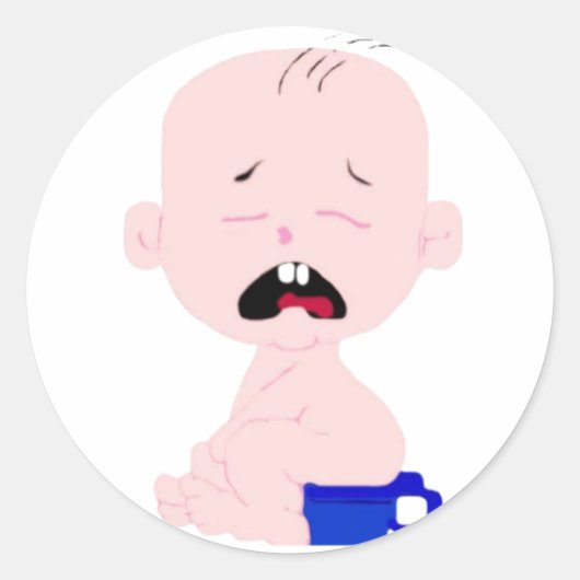 Baby Boom Sticker (Voorkant)