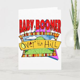 Baby Boomer Birthdays Kaart