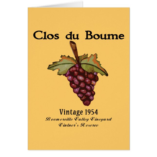 Baby boomer, cru 1954 (Devant)