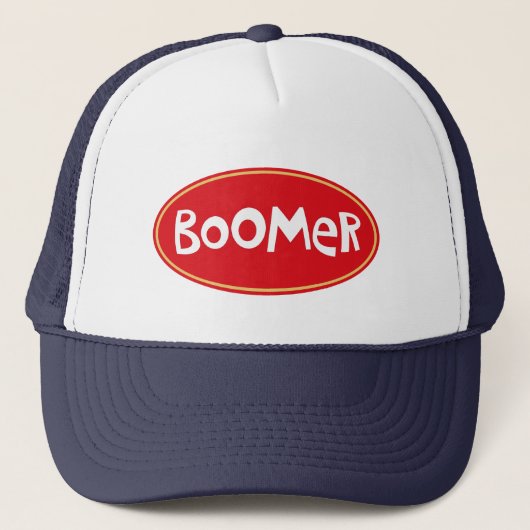 Baby BOOMER Trucker Hat Trucker Pet (Voorkant)