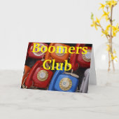 Baby Boomers Kaart (Gele Bloem)