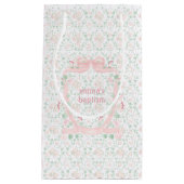 Baby Bootie Coquette Crest Klein Cadeauzakje (Voorkant)