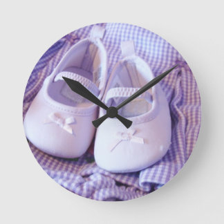 Baby Booties schoenen klokken Lavendel Baby Schoen