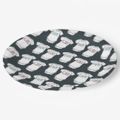 Baby Borden tonen Papieren Bordje (Gekanteld)