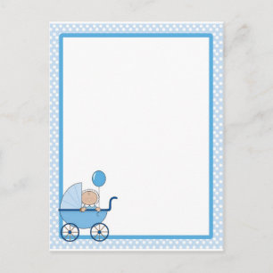 Baby Border Boy Briefkaart