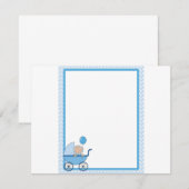 Baby Border Boy Kaart (Voorkant / Achterkant)