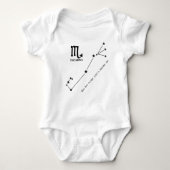 Baby Born under Scorpion Constellation Romper (Voorkant)