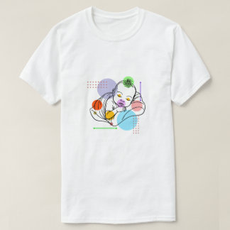Baby Botanische kunst T-shirt