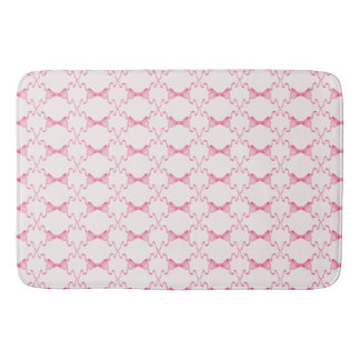 Baby Bow Trellis Pink Bella Ribbon Badmat