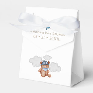 Baby Boy Adventure Baby shower Favor Box Bedankdoosjes