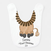 Baby Boy Baby Meisje Eerste Kerstmis Cartoon Leeuw