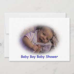 Baby Boy Baby Shower Invitations