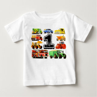 Baby Boy Big Trucks 1e verjaardag