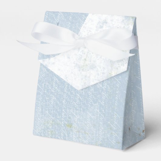 Baby Boy Blauw Douche Favor Boxes Bedankdoosjes (Voorkant Zijde)