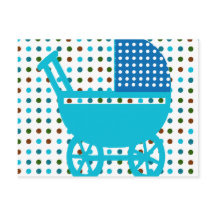 Baby BOY BLUE Carriage Design Hip-cadeautjes
