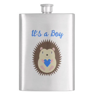 Baby Boy Blue Hart Egel Op Maat Flacon