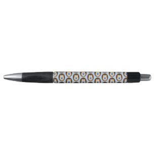 Baby Boy Blue Hart Egel Patroon Pen