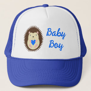 Baby Boy Blue Hart Egeltje Geslacht Onthulling Trucker Pet