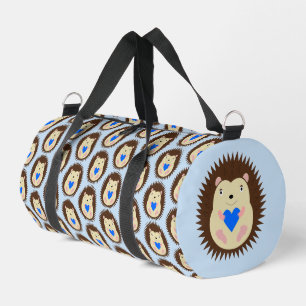 Baby Boy Blue Heart Hedgehog Luiertas Plunjezak