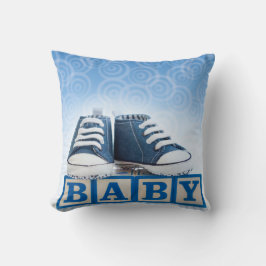 BABY BOY BLUE PILLOW KUSSEN