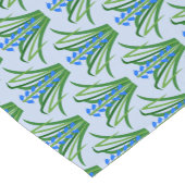 Baby Boy Bluebell Flowers Spring Patterned Korte Tafelloper (Hoek)