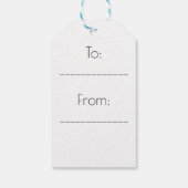 Baby Boy Cadeaulabel (Achterkant)