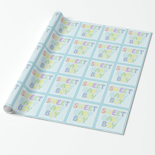 Baby Boy Cadeaupapier