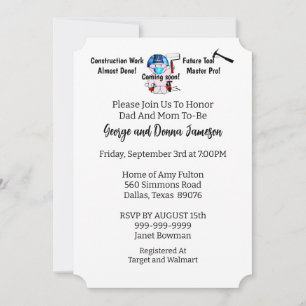 Baby Boy Carpenter Kaart