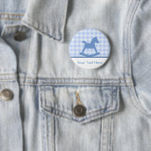 Baby Boy Collectie Ronde Button 5,7 Cm (In situ)