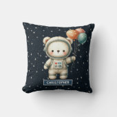 Baby Boy Coussin décoratif Astronaut Teddy Bear (Recto)