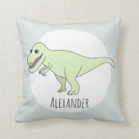 Baby Boy Doodle T-Rex Dinosaur met de naam Nursery