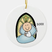 Baby Boy Doop Ornament (Voorkant)