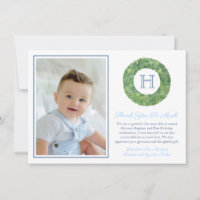 Baby Boy Doop Verjaardag Smart Monogram