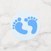 Baby Boy Douche Confetti (Petit recto)