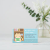 Baby Boy Douche Livre Insertion Demande Carte (Debout devant)