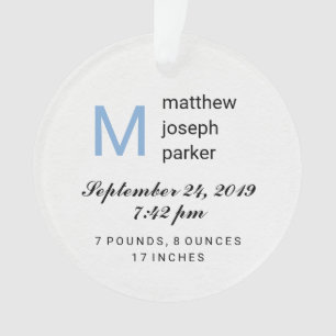 Baby Boy First Christmas avec photo